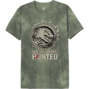Jurassic Park Haunted Jurassic Tričko khaki - Merchstore.cz