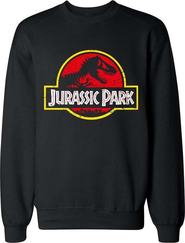Jurassic Park Logo Mikina černá - Merchstore.cz Jurassic Park Logo Mikina černá - Merchstore.cz