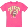 KPop Demon Hunters Huntrix Mira detské tricko fuchsie - Merchstore.cz