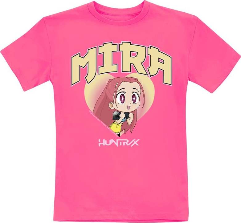 KPop Demon Hunters Huntrix Mira detské tricko fuchsie - Merchstore.cz KPop Demon Hunters Huntrix Mira detské tricko fuchsie - Merchstore.cz
