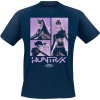 KPop Demon Hunters Huntrix Tričko námořnická modrá - Merchstore.cz