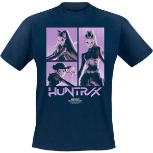 KPop Demon Hunters Huntrix Tričko námořnická modrá - Merchstore.cz