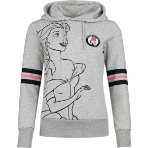 Kráska a zvíře Belle - Break The Spell Dámská mikina s kapucí prošedivelá - Merchstore.cz