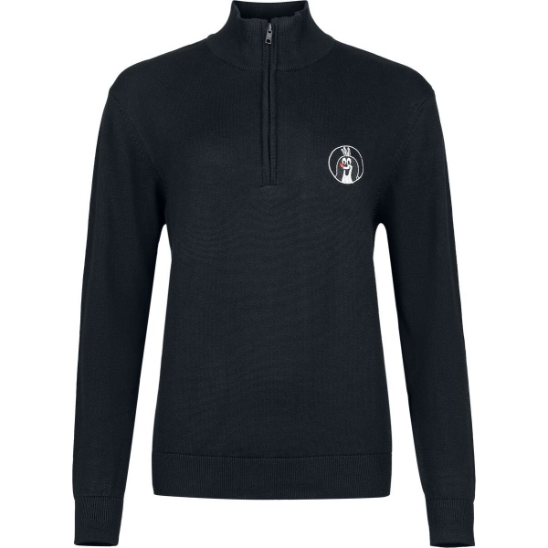krtek Der kleine Maulwurf - Troyer Dámská mikina černá - Merchstore.cz