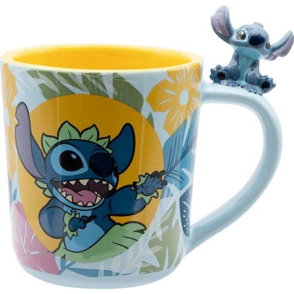 Lilo & Stitch 3D hrnek Hawaiian Stitch Hrnek vícebarevný - Merchstore.cz