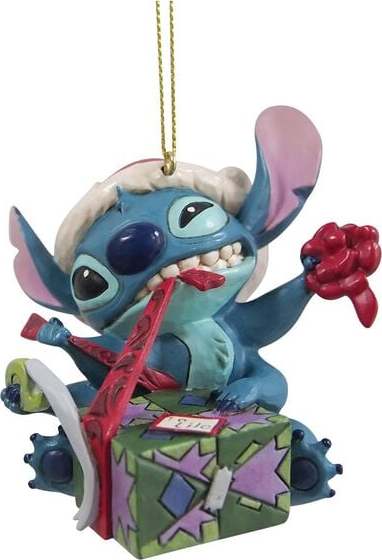 Lilo & Stitch Dekorace na vánoční stromek Stitch Unwrapping Christmas Gift Vánocní ozdoba - koule vícebarevný - Merchstore.cz Lilo & Stitch Dekorace na vánoční stromek Stitch Unwrapping Christmas Gift Vánocní ozdoba - koule vícebarevný - Merchstore.cz
