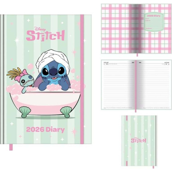 Lilo & Stitch Diář 2026 Diář vícebarevný - Merchstore.cz