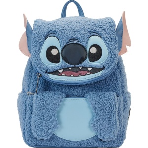 Lilo & Stitch Plyšák Loungefly - Stitch Batoh modrá - Merchstore.cz