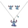Lilo & Stitch Stitch Sada šperků stríbrná - Merchstore.cz