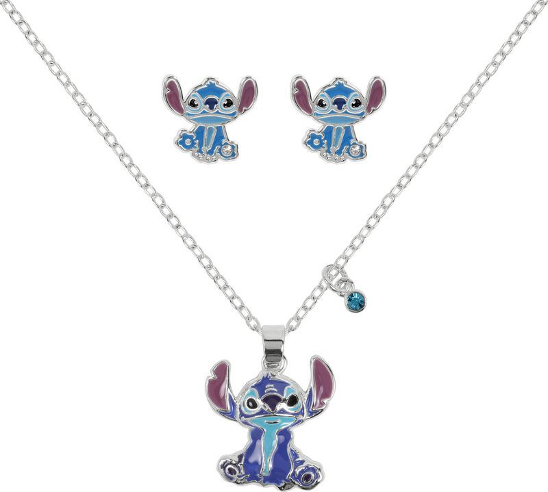 Lilo & Stitch Stitch Sada šperků stríbrná - Merchstore.cz Lilo & Stitch Stitch Sada šperků stríbrná - Merchstore.cz