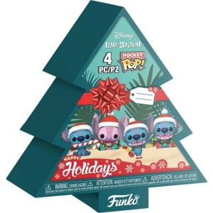 Lilo & Stitch Tree Box Pocket Pop! (4 ks) Klíčenka standard - Merchstore.cz