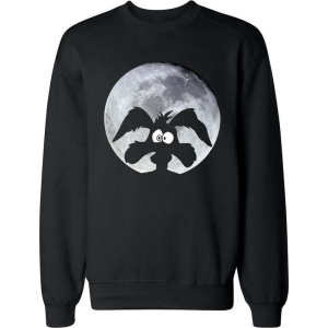Looney Tunes Coyote - Moonlight Mikina černá - Merchstore.cz