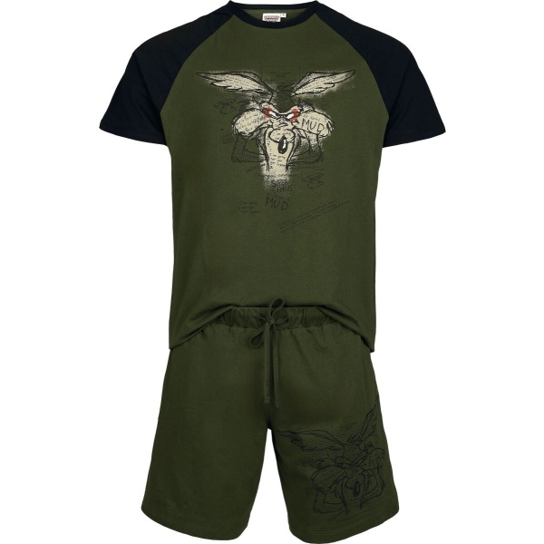 Looney Tunes Coyote pyžama vícebarevný - Merchstore.cz