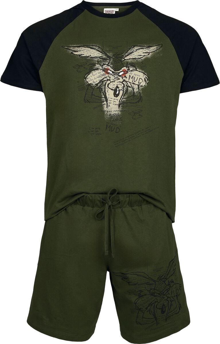 Looney Tunes Coyote pyžama vícebarevný - Merchstore.cz Looney Tunes Coyote pyžama vícebarevný - Merchstore.cz
