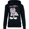 Looney Tunes Tweety Dámská mikina s kapucí černá - Merchstore.cz