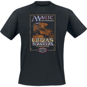 Magic The Gathering Dragon Tričko černá - Merchstore.cz