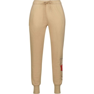 Medvídek Pu Happy Dámské tepláky béžová - Merchstore.cz