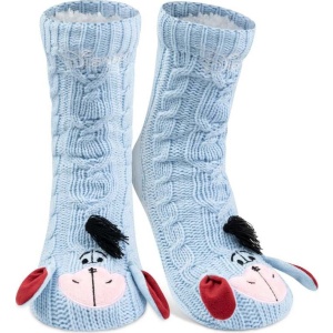 Medvídek Pu I-Aah Ponožky modrá - Merchstore.cz