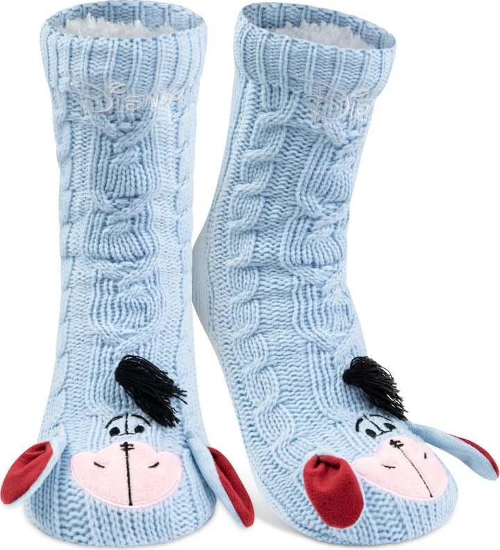 Medvídek Pu I-Aah Ponožky modrá - Merchstore.cz Medvídek Pu I-Aah Ponožky modrá - Merchstore.cz