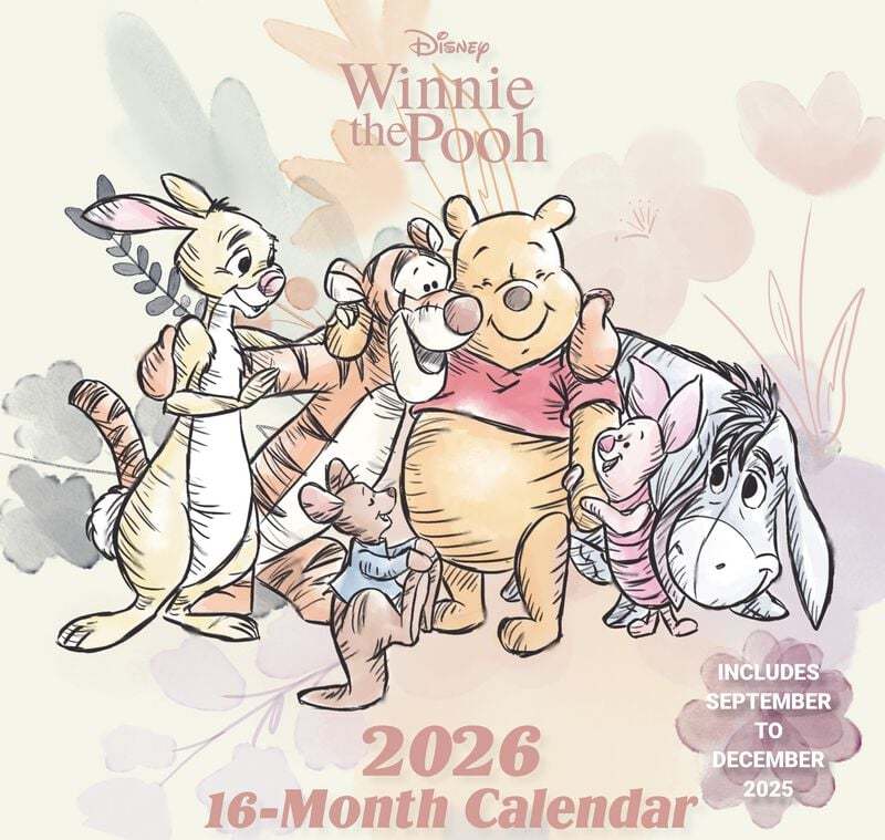 Medvídek Pu Nástěnný kalendář 2026 Nástenný kalendář vícebarevný - Merchstore.cz Medvídek Pu Nástěnný kalendář 2026 Nástenný kalendář vícebarevný - Merchstore.cz