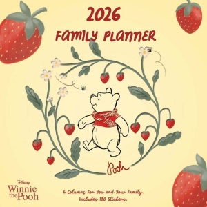 Medvídek Pu Nástěnný kalendář Winnie The Pooh 2026 Nástenný kalendář vícebarevný - Merchstore.cz