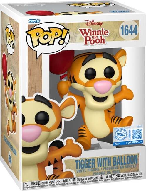 Medvídek Pu Vinylová figurka č.1644 Tigger wirh Balloon Sberatelská postava standard - Merchstore.cz Medvídek Pu Vinylová figurka č.1644 Tigger wirh Balloon Sberatelská postava standard - Merchstore.cz