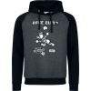Mickey & Minnie Mouse Donald Duck - Rage Quit Mikina s kapucí antracitová/cerná - Merchstore.cz