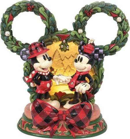 Mickey & Minnie Mouse Magical Winter Moments se světelným efektem Sberatelská postava vícebarevný - Merchstore.cz Mickey & Minnie Mouse Magical Winter Moments se světelným efektem Sberatelská postava vícebarevný - Merchstore.cz