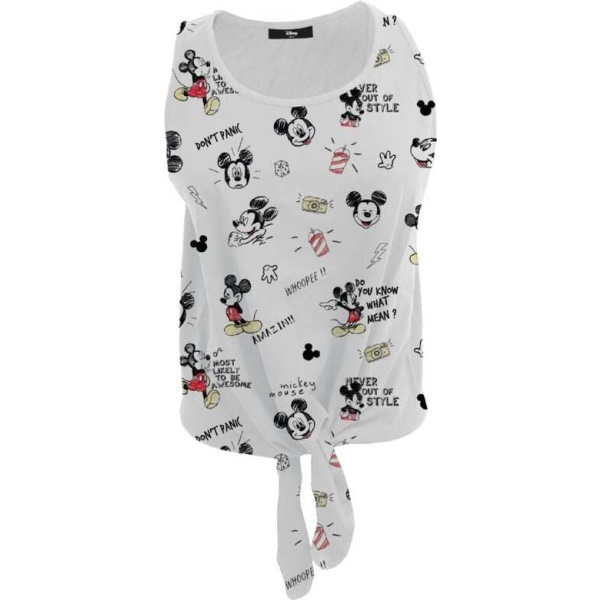 Mickey & Minnie Mouse Mickey Sketch Dámský top vícebarevný - Merchstore.cz