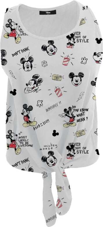Mickey & Minnie Mouse Mickey Sketch Dámský top vícebarevný - Merchstore.cz Mickey & Minnie Mouse Mickey Sketch Dámský top vícebarevný - Merchstore.cz
