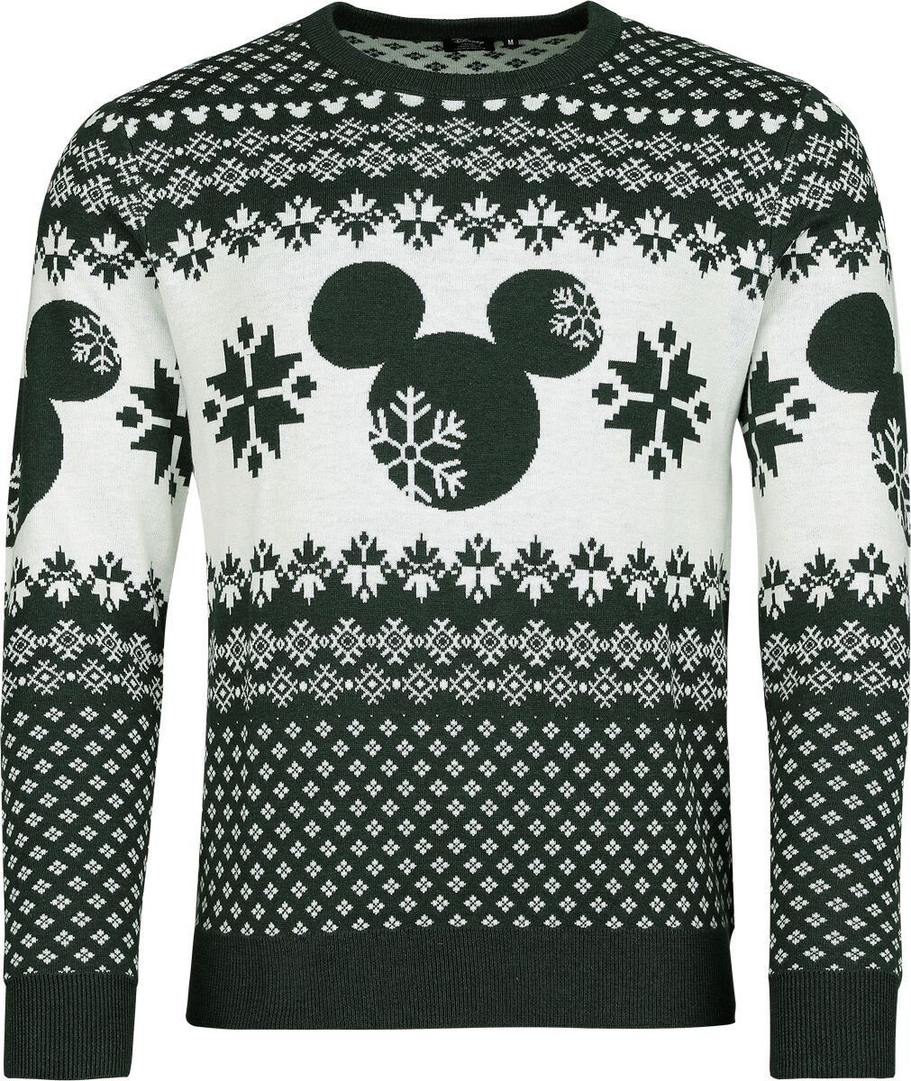 Mickey & Minnie Mouse Vánoční svetr Pletený svetr vícebarevný - Merchstore.cz Mickey & Minnie Mouse Vánoční svetr Pletený svetr vícebarevný - Merchstore.cz