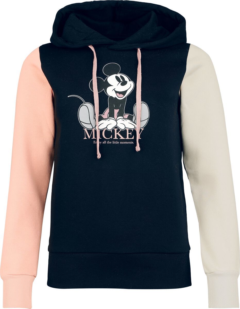 Mickey Mouse Enjoy All The Little Moments Dámská mikina s kapucí vícebarevný - Merchstore.cz Mickey Mouse Enjoy All The Little Moments Dámská mikina s kapucí vícebarevný - Merchstore.cz