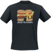 MTV MTV Hamburger Tričko černá - Merchstore.cz