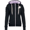 My Little Pony Dámská mikina s kapucí na zip černá - Merchstore.cz