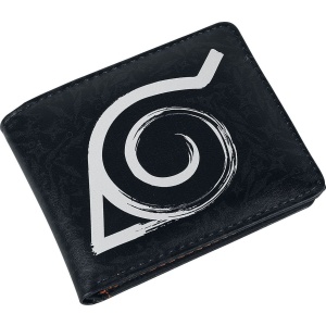 Naruto Konoha Peněženka hnědá - Merchstore.cz