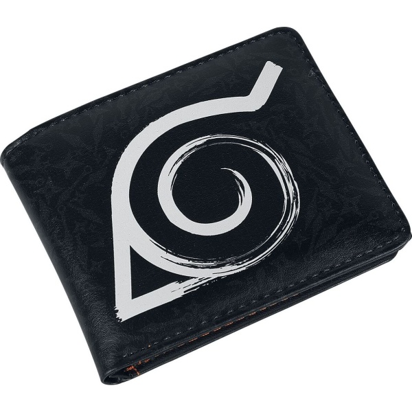 Naruto Konoha Peněženka hnědá - Merchstore.cz