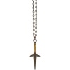 Naruto Minatos's Kunai Náhrdelník - řetízek stríbrná - Merchstore.cz