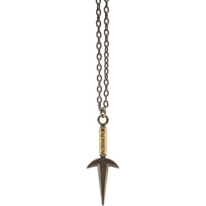 Naruto Minatos's Kunai Náhrdelník - řetízek stríbrná - Merchstore.cz