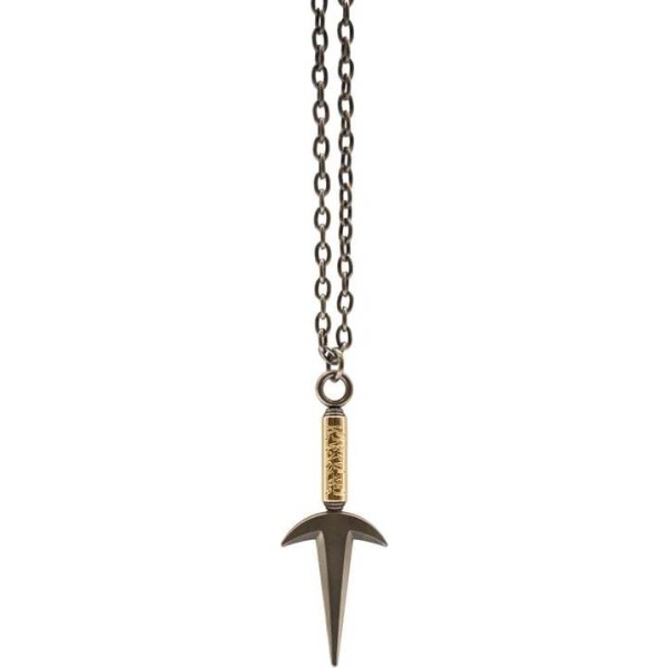 Naruto Minatos's Kunai Náhrdelník - řetízek stríbrná - Merchstore.cz