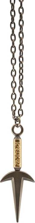 Naruto Minatos's Kunai Náhrdelník - řetízek stríbrná - Merchstore.cz Naruto Minatos's Kunai Náhrdelník - řetízek stríbrná - Merchstore.cz