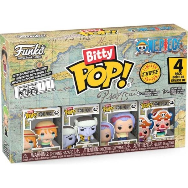 One Piece Balení 4 ks vinylových figurek Nami (Bitty Pop!) Sberatelská postava standard - Merchstore.cz