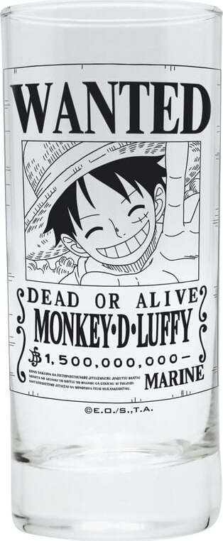 One Piece Sada skleniček sada sklenicek průhledný - Merchstore.cz One Piece Sada skleniček sada sklenicek průhledný - Merchstore.cz