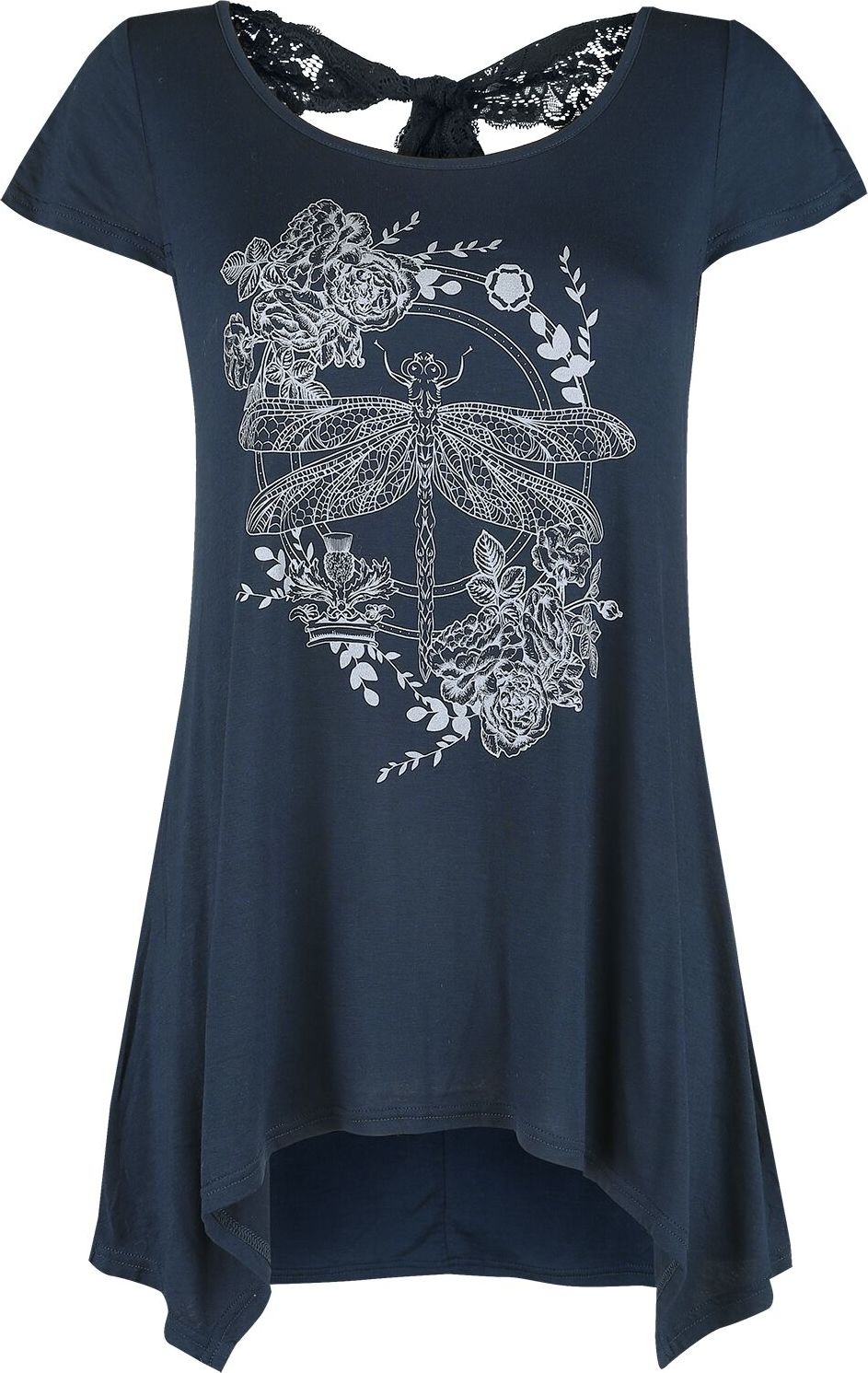 Outlander Dragonfly Dámské tričko modrá - Merchstore.cz