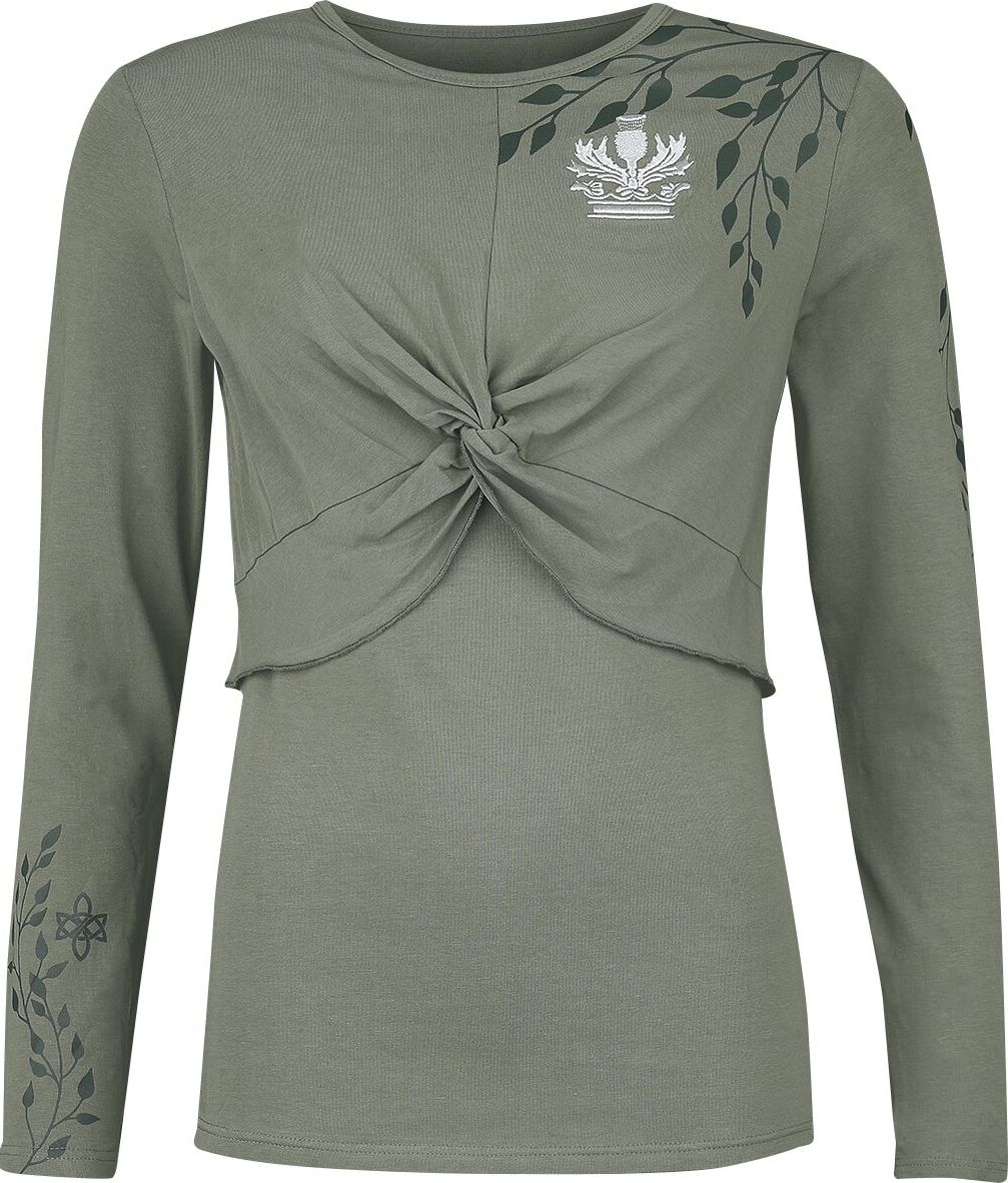 Outlander Outlander Dámské tričko s dlouhými rukávy olivová - Merchstore.cz Outlander Outlander Dámské tričko s dlouhými rukávy olivová - Merchstore.cz