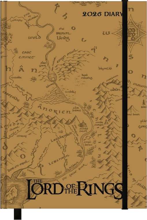 Pán prstenů Diář 2026 Diář vícebarevný - Merchstore.cz Pán prstenů Diář 2026 Diář vícebarevný - Merchstore.cz