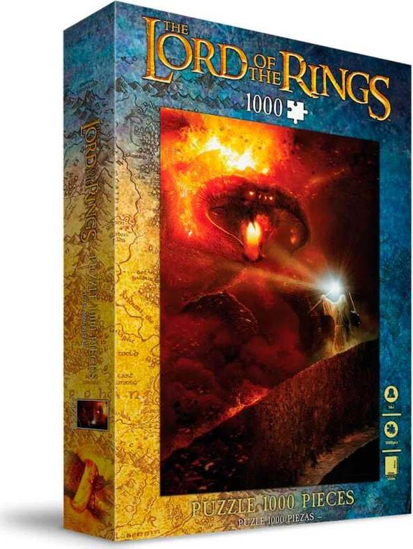 Pán prstenů Durin´s Bane - 1 000 ks Puzzle standard - Merchstore.cz