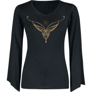 Pán prstenů Elven Dámské tričko s dlouhými rukávy černá - Merchstore.cz