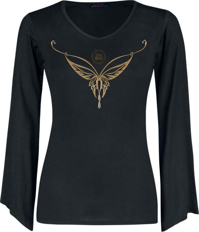 Pán prstenů Elven Dámské tričko s dlouhými rukávy černá - Merchstore.cz Pán prstenů Elven Dámské tričko s dlouhými rukávy černá - Merchstore.cz