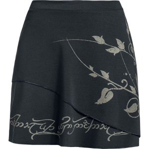 Pán prstenů Elven Leaves Sukně černá - Merchstore.cz