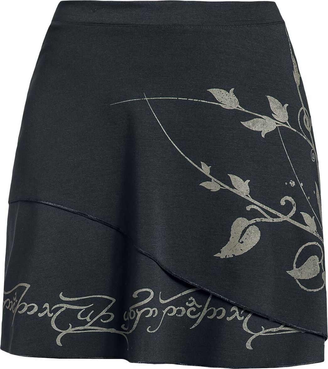 Pán prstenů Elven Leaves Sukně černá - Merchstore.cz Pán prstenů Elven Leaves Sukně černá - Merchstore.cz